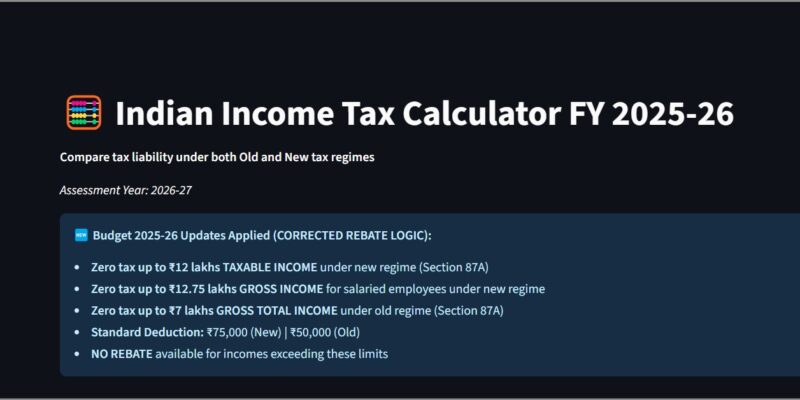 indian-tax-calculator